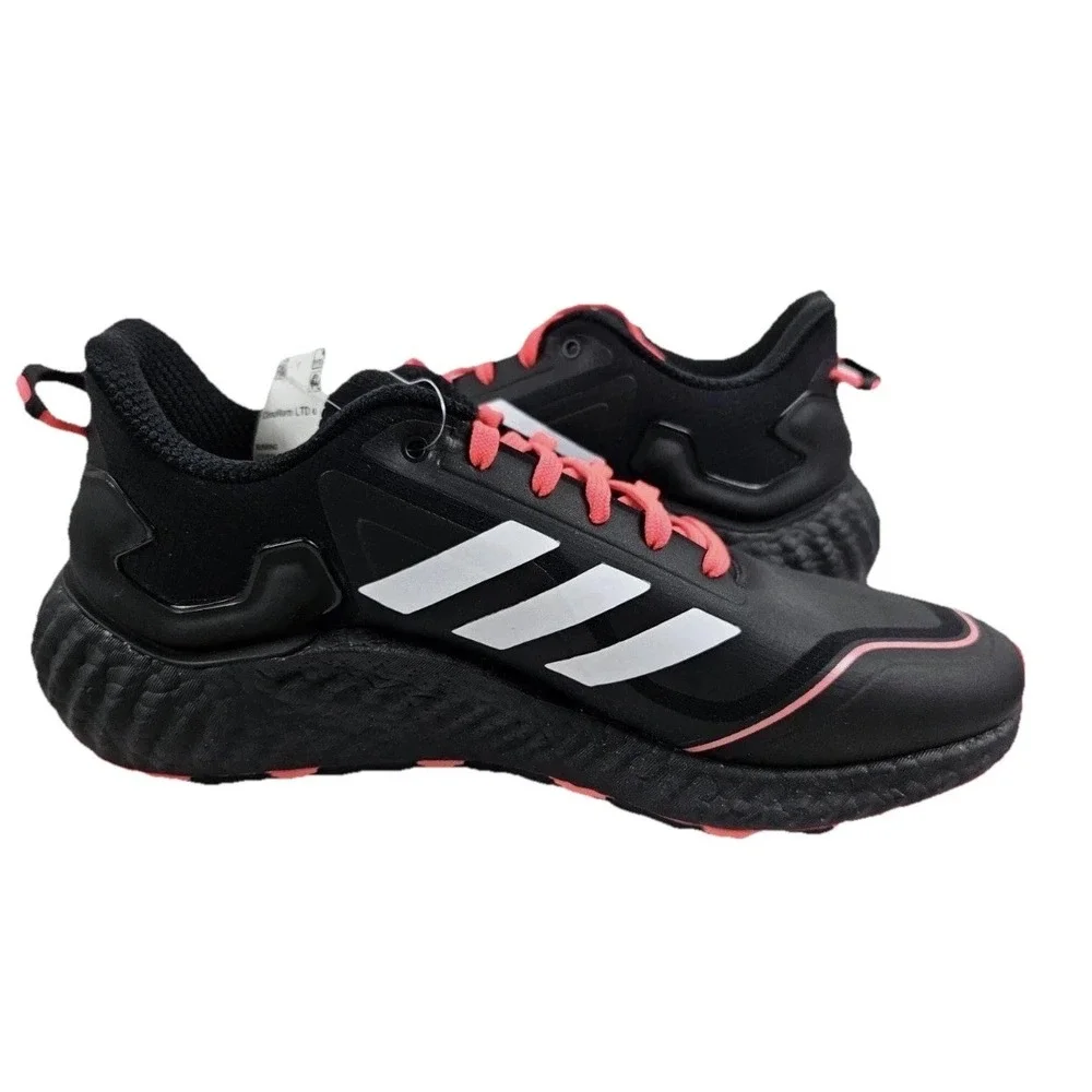 *NEW* Men's Size‎ 5.5 Adidas Climawarm LTD Boost Running Shoes Black/Pink